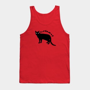 Cat What -  Black Cat Tank Top